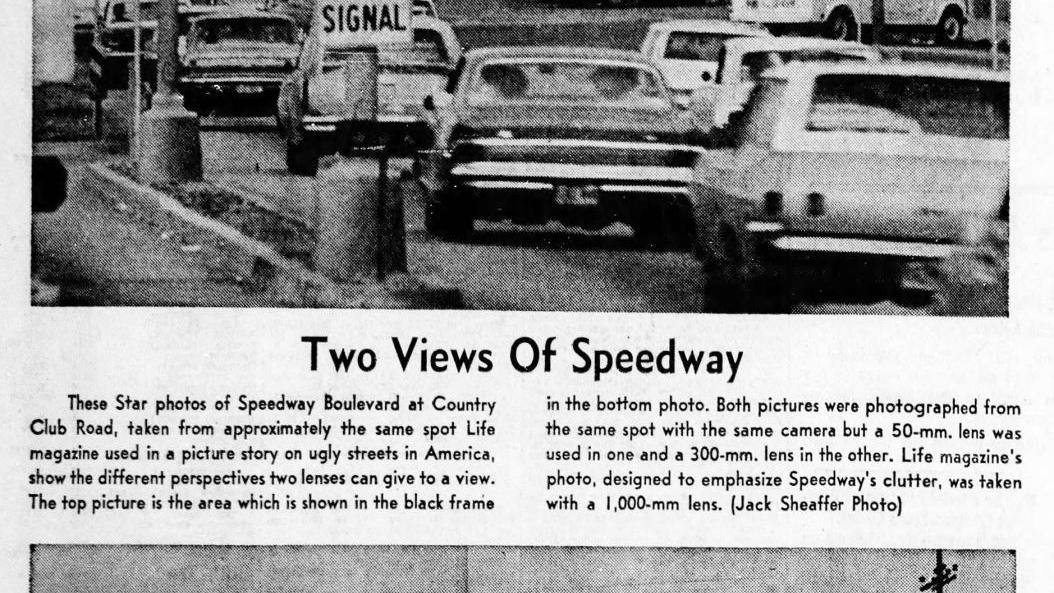 Street Smarts: Former Tucson mayor wrongly blamed for calling Speedway 'ugliest'